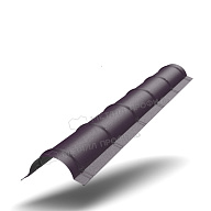 Планка конька круглого R110х2000 (VALORI-20-Violet-0.5)